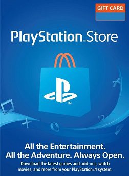 خرید گیفت کارت پلی استیشن PlayStation Gift Card