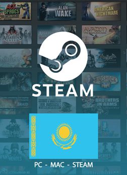 خرید گیفت کارت استیم والت قزاقستان Steam Wallet Kazakhstan