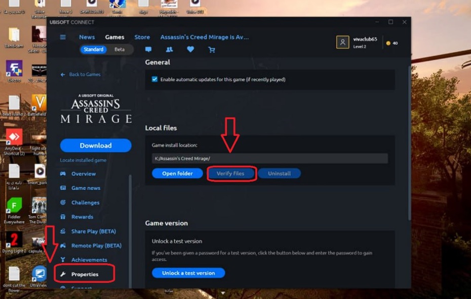 آموزش نصب کردن بازی در نرم افزار یوپلی Ubisoft Connect